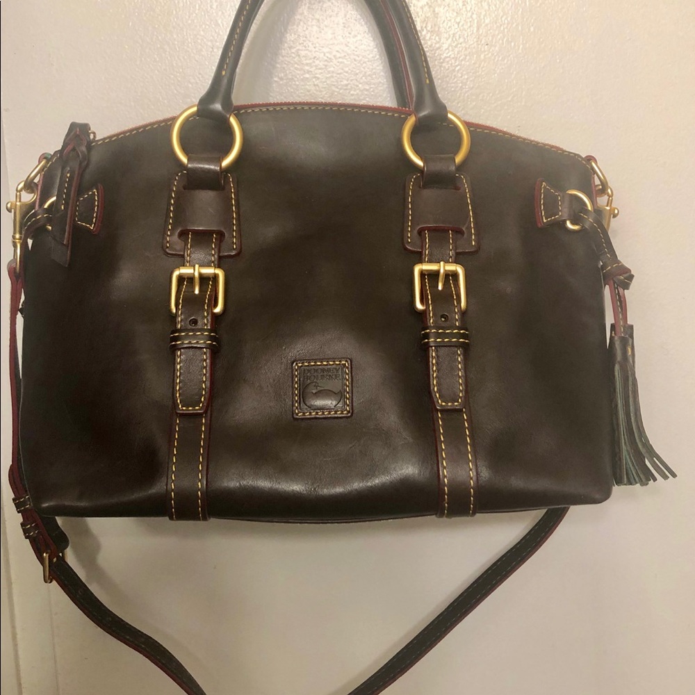 Dooney & Bourke Bristol Satchel in T’moro Brown